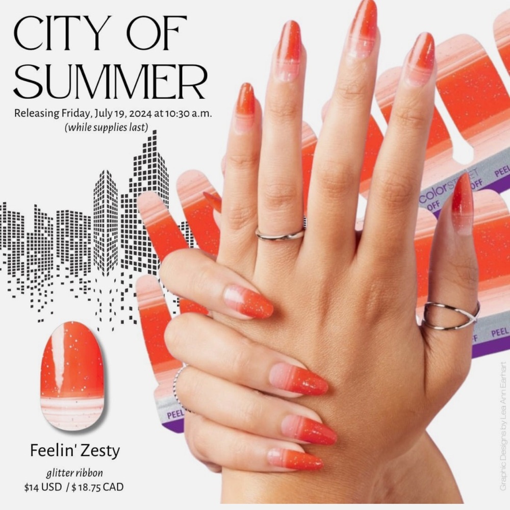 Color Street Feelin’ Zesty